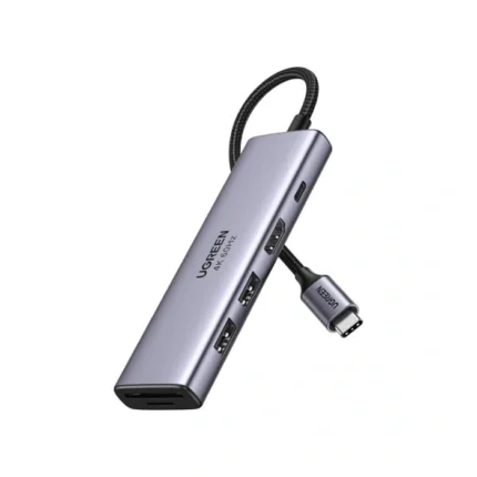 نمای ظاهری هاب 6 پورت USB-C یوگرین مدل CM511 کد 60384