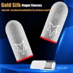 نمایش آستین کنترل کننده انگشت Sarafox V10 با الیاف Gold Silk