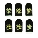 نمایش مجموعه آستین‌های ClawSocks Toxic Glow با طرح Toxic