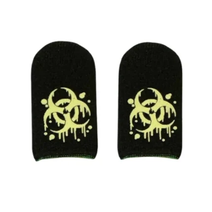 نمایش دو عدد آستین ClawSocks Toxic Glow با طرح Toxic