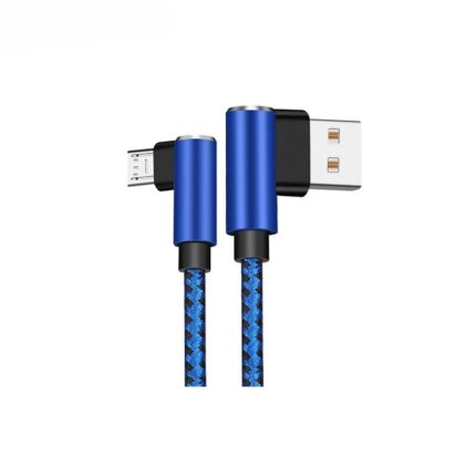 نمای کانکتورهای USB و Micro USB کابل شارژ میکرو پدارول مدل P5