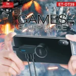 نمایش کاربرد مبدل لایتنیگ 1 به 2 ارلدام مدل ET-OT39 هنگام استفاده با گوشی و تجهیزات جانبی