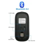 نمایش قابلیت اتصال Bluetooth 5.0 و 2.4GHz در ماوس گیمینگ بی‌سیم مدل Silent 7300