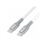 نمای نزدیک از کابل و کانکتورهای Type-C کابل شارژ تایپ سی به تایپ سی Modem Cat 008