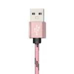 نمای نزدیک از کانکتور USB-A کابل شارژ تایپ سی پدارول مدل P3