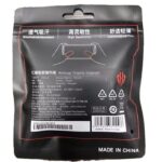 نمایش پشت بسته‌بندی آستین کنترل کننده انگشت RedMagic Fingertip Silvercloth