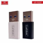 نمایش مبدل Type-C به USB ارلدام مدل ET-TC07 در رنگ‌های مختلف
