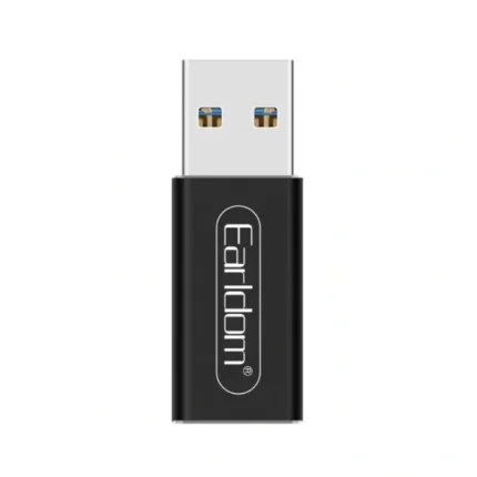 نمای اصلی مبدل Type-C به USB ارلدام مدل ET-TC07
