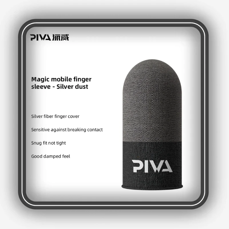 نمایش ویژگیهای آستین کنترل کننده انگشت PIVA مدل Silver Dust