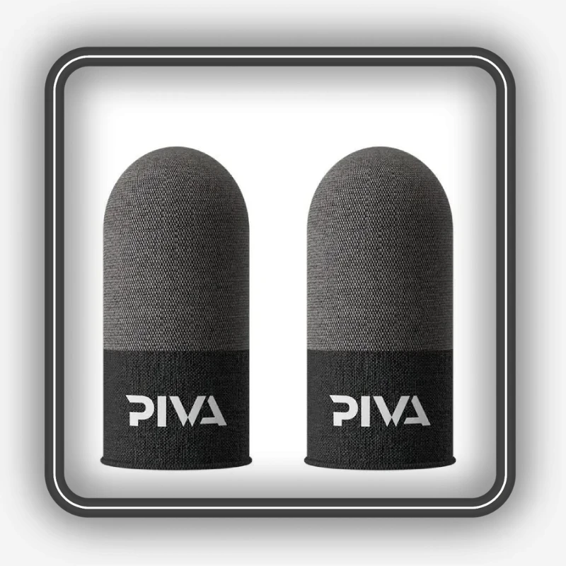 نمایش دو عدد آستین کنترل کننده انگشت PIVA مدل Silver Dust