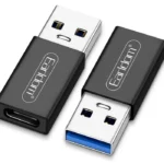 نمای نزدیک کانکتورهای مبدل Type-C به USB ارلدام مدل ET-TC07