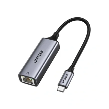 نمای کامل مبدل USB-C به Ethernet یوگرین مدل CM199 کد 50737