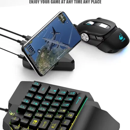 نمایش کیبورد و ماوس گیمینگ Freewolf T1