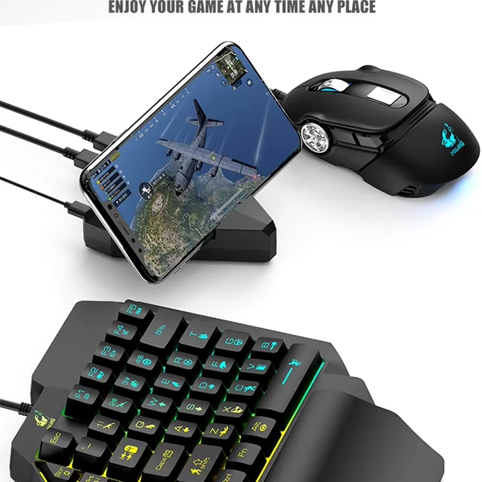 نمایش کیبورد و ماوس گیمینگ Freewolf T1