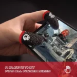 نمایش GameSir Talons روی انگشت در هنگام بازی
