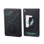 نمایش پاوربانک و بسته‌بندی محصول Black Shark BPB08 با ظرفیت 10000 میلی آمپرساعت