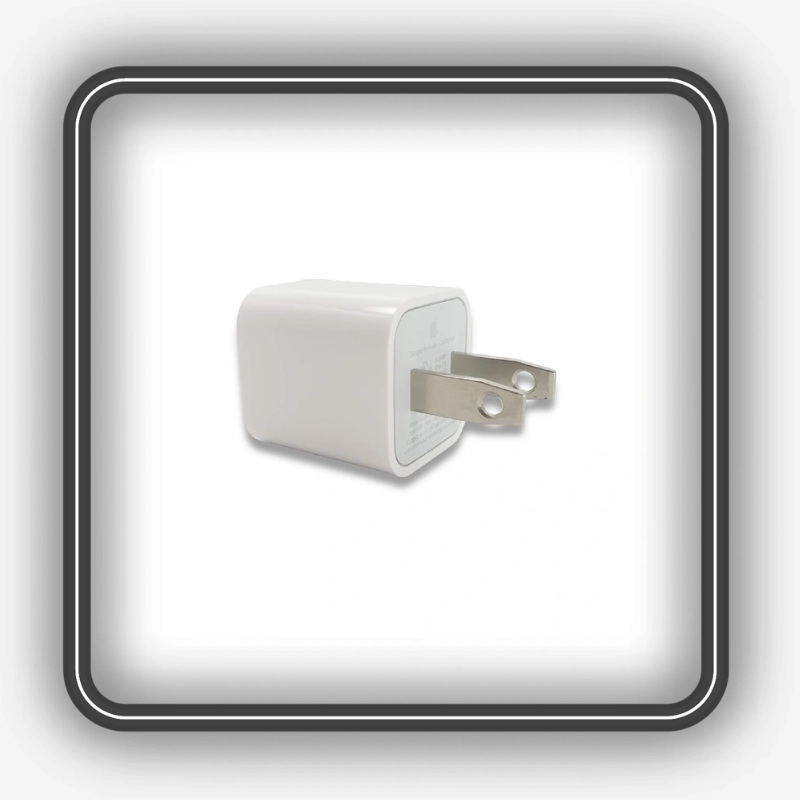 نمایش بدنه و دوشاخه شارژر دیواری مدل IPHONE