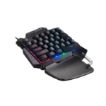 نمایش فرم یک‌دستی و استراحتگاه کیبورد K-Snake G92