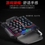 نمایش کیبورد گیمینگ K-Snake G92 در حالت استفاده