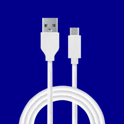 نمایش کابل تبدیل USB به USB-C کین واله مدل C-13 با رنگ سفید